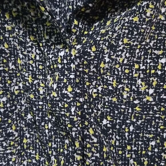 Gap, light weight black/multi-colored dress, size 14. - Picture 3 of 5